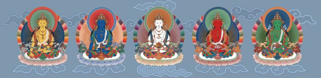 Everyday Consciousness and Primordial Awareness By Khenchen Thrangu, Five Buddha Families
