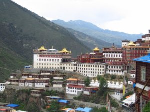 The lower part of Palyul Monastery