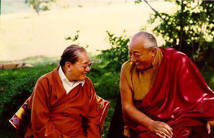 dudjom rinpoche and dilgo khyentse rinpoche