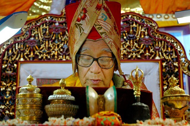 His Holiness Jigdal Dagchen Sakya