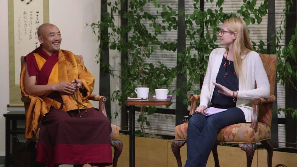 Anyen Rinpoche and Allison