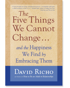 The Five Things We Cannot Change