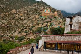 Drepung Monastery Lhasa, Mountain Gambo Utse, Tibetan Buddhism