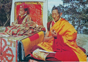 Kalu Rinpoche and young Tai Situ Rinpoche, Tibetan Buddhism
