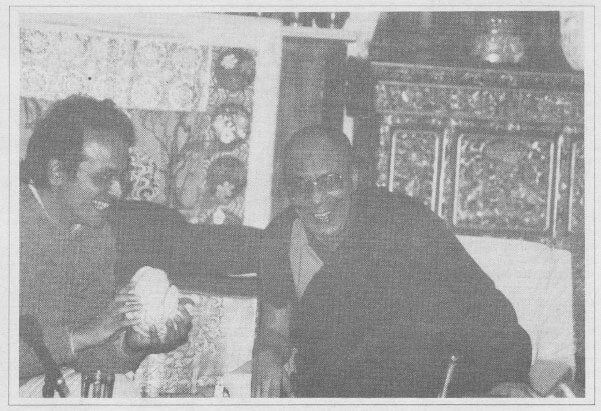 Life and Mind Conference, Dharmasala, Francisco Varela and H.H. the Dalai Lama 
