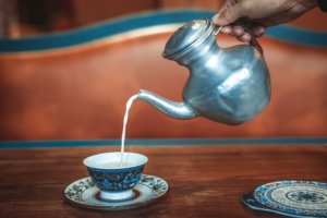 Healing balance, herbal teas, traditional butter tea