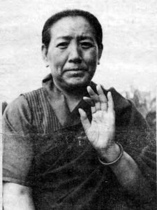 Female Tibetan High Lama and Lineage Holder