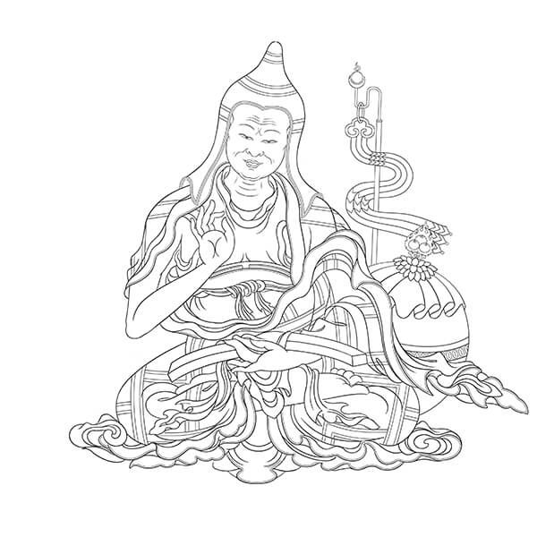 Shantideva Nalanda, celestial bodhisattva Manjushri, Bodhicharyavatara.