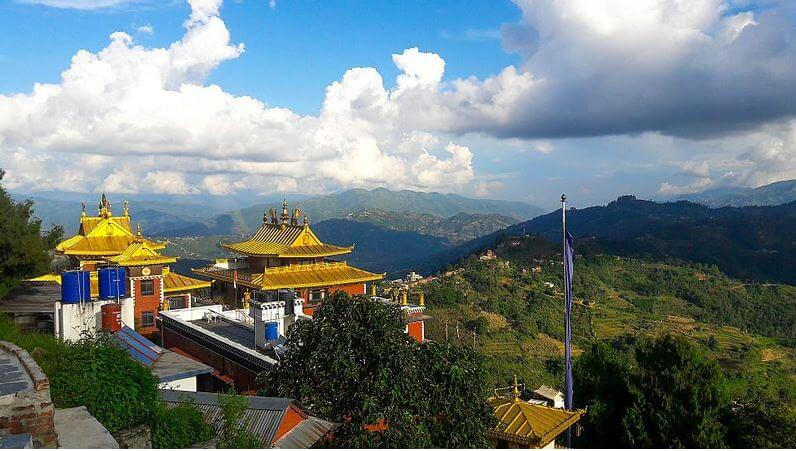Thrangu Rinpoche's Monastery in Namo Buddha, Nepal