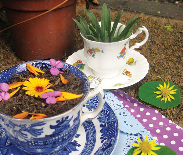 Free Project: Mud Pie Tea Party from The Garden Classroom