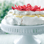 Free Project: Strawberry and Lemon Curd Pavlova from Handmade Gatherings