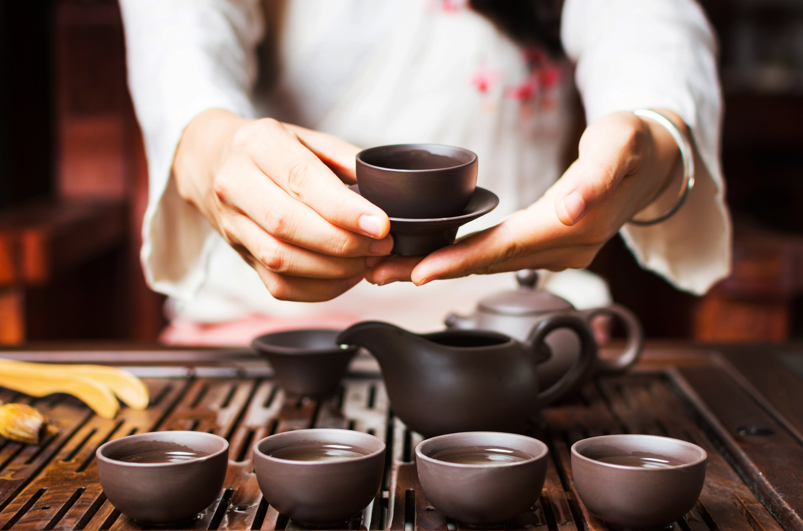 Tea Travel Mug - Tea Poem - The Pleasures of Tea