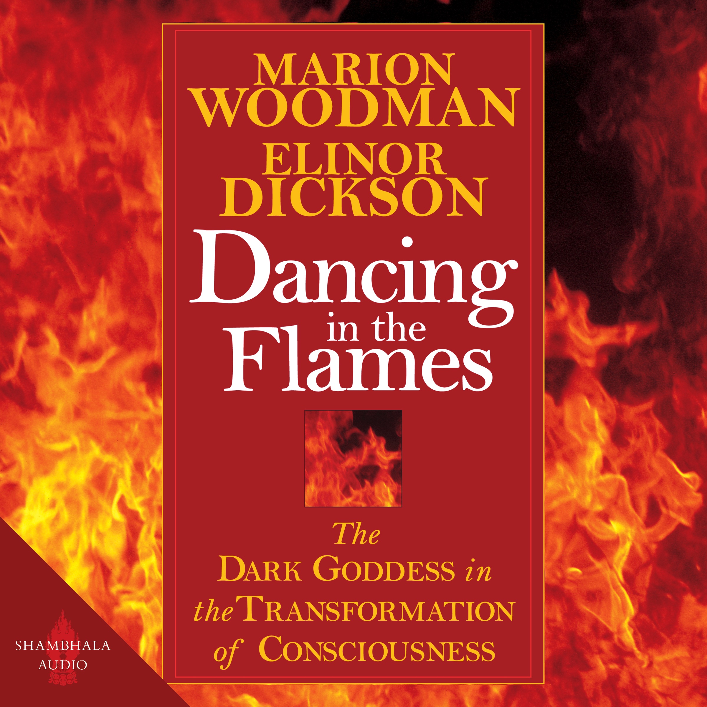 audiobook cover for Dancing in the Flames