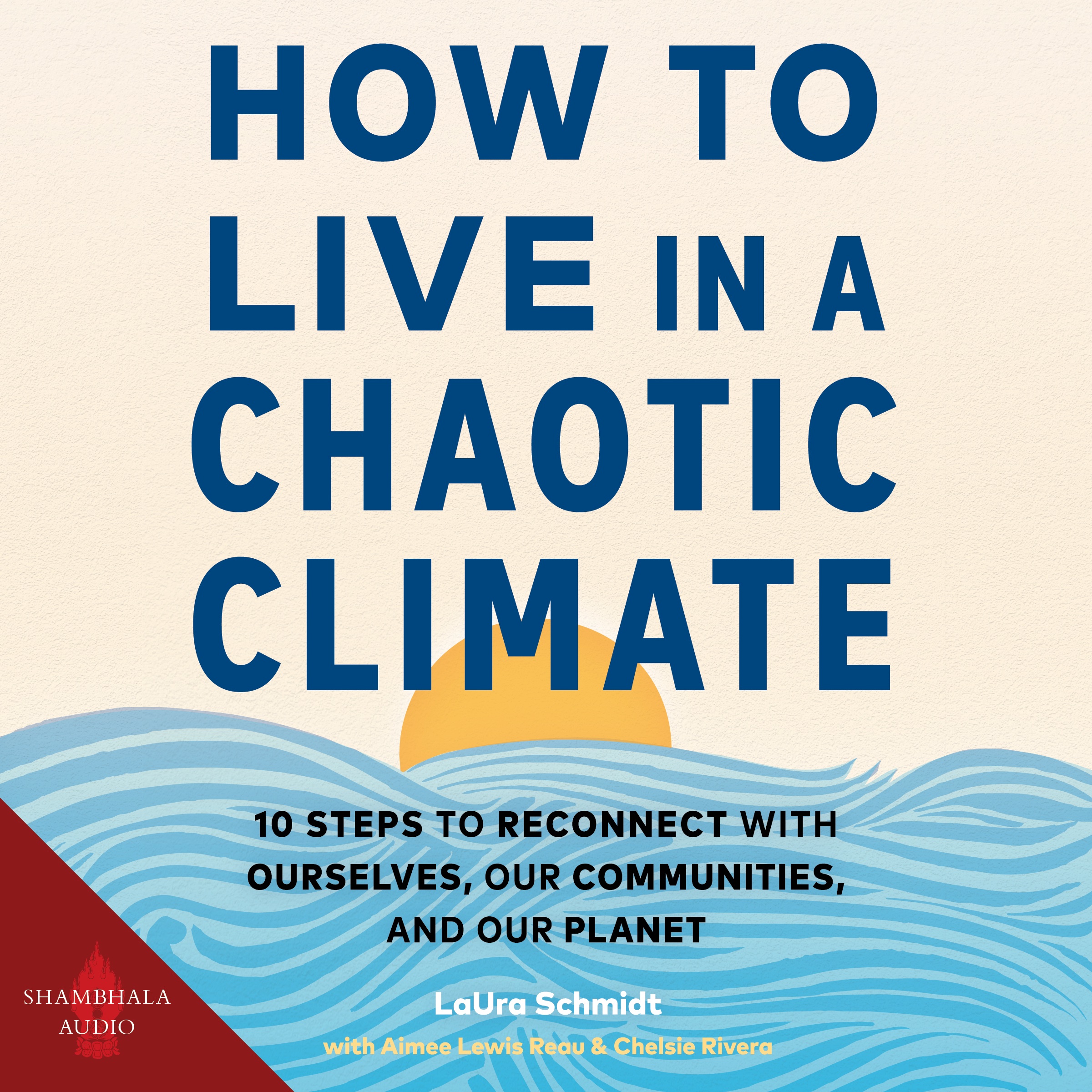 audiobook cover for How to Live in a Chaotic Climate