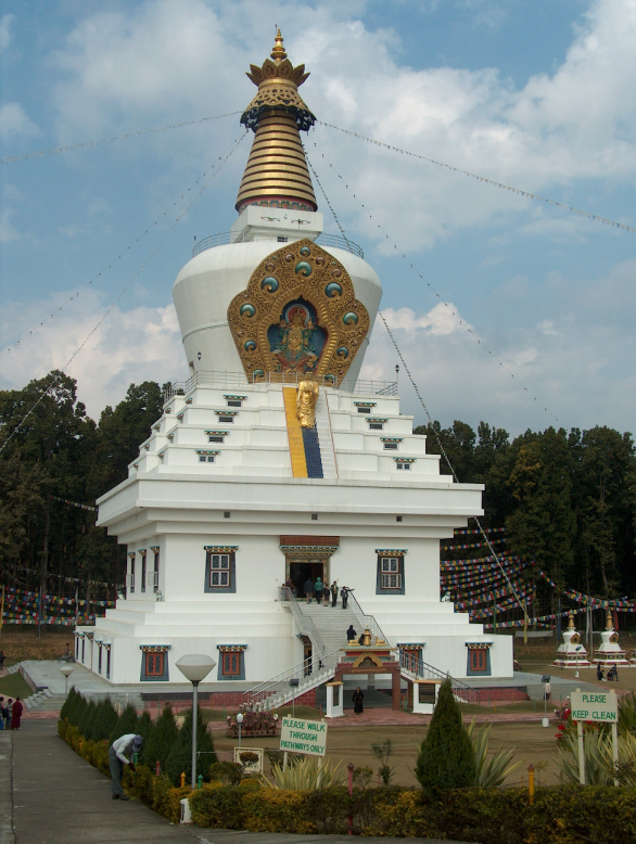 Great_stupa_in_Mindroling Mindroling, India