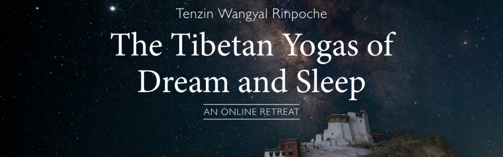 The Tibetan Yogas of Dream and Sleep (1920 x 600 px)