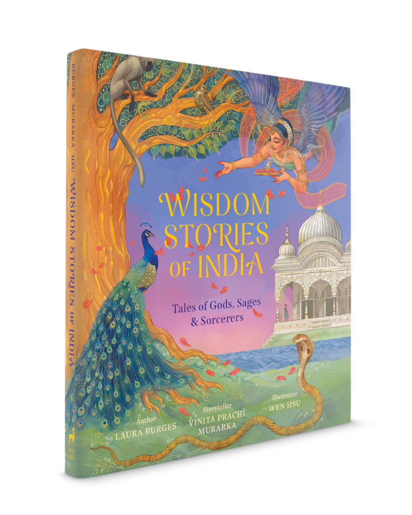 Wisdom Stories of India 3D Book Cover