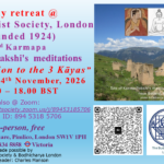 1-Day Retreat on 2nd Karmapa’s meditations | Charles Manson | Online & @ The Buddhist Society (London)